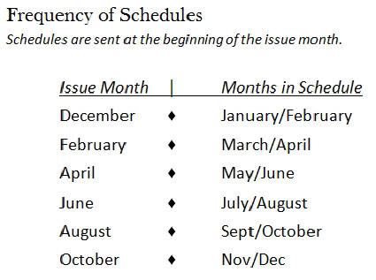 Schedule Frequency